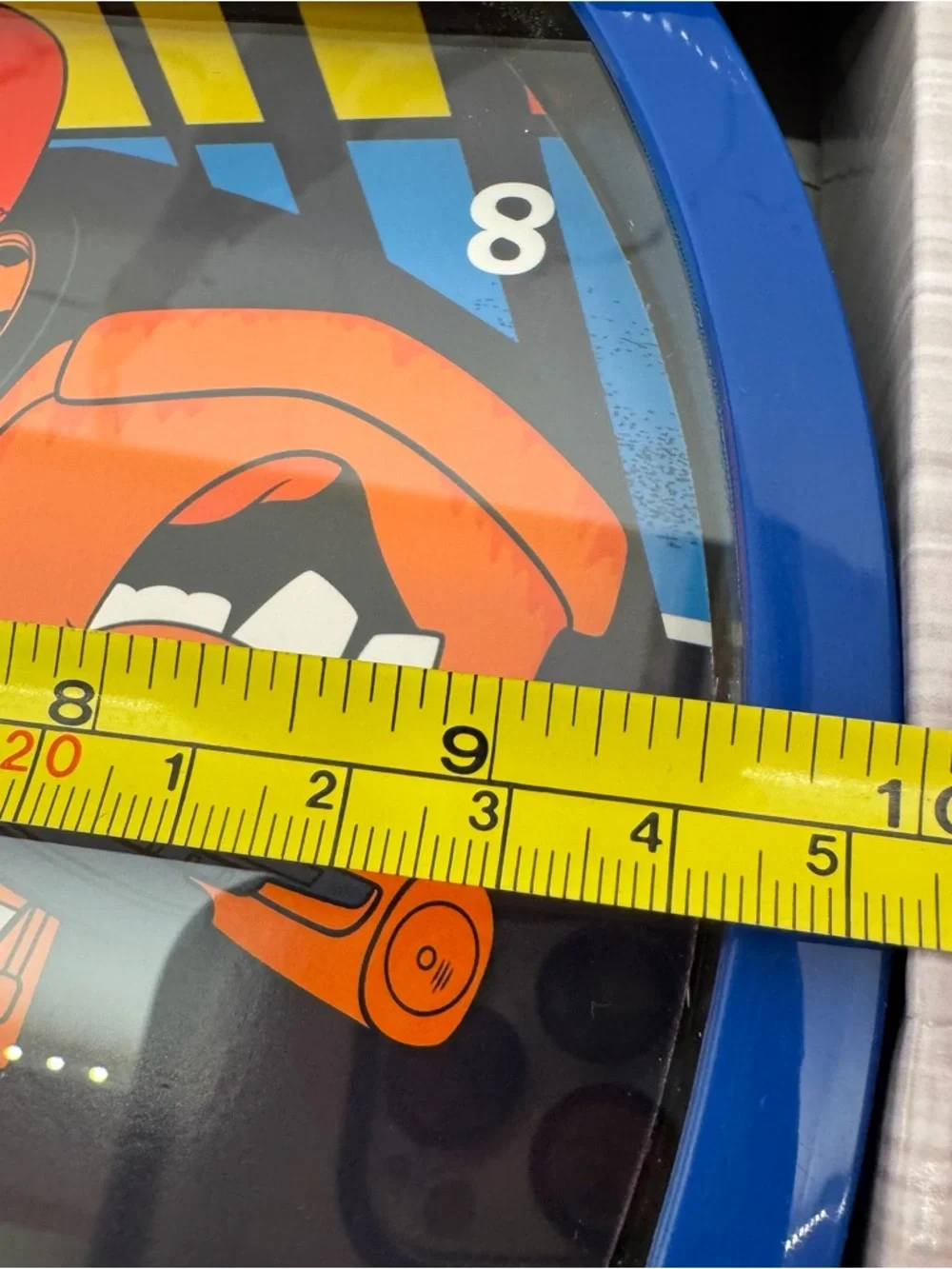 Disney Pixar Cars Lightning McQueen Wall Clock NEW Gift Tow Mater Race Time Gift